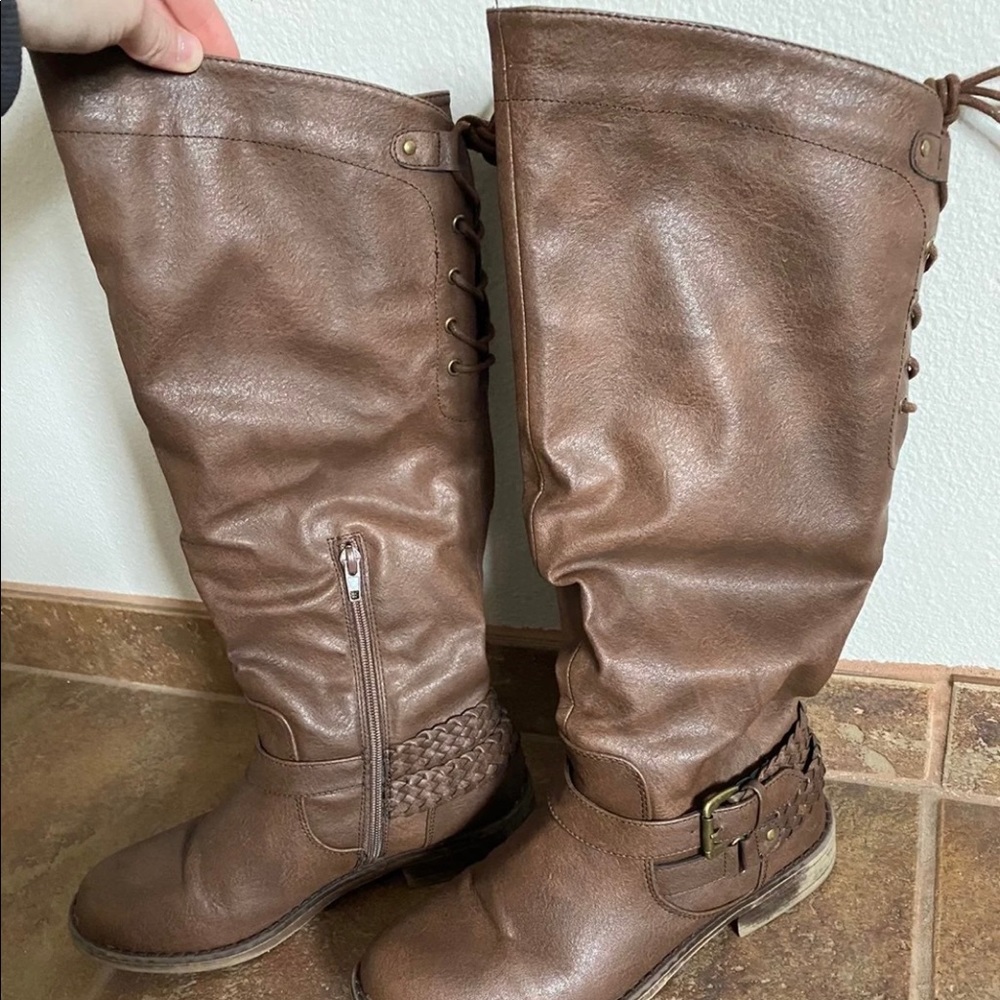 Brown Riding Boots